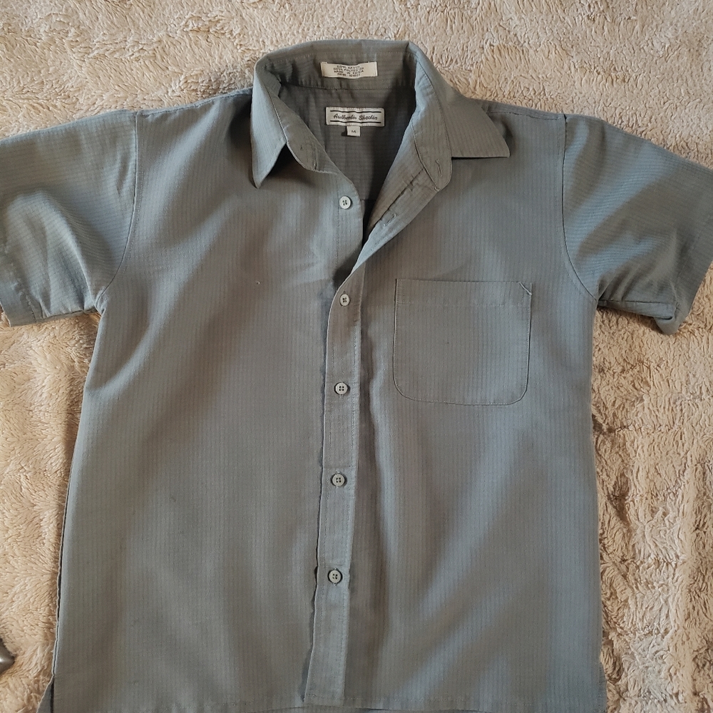 Boys button up shirt